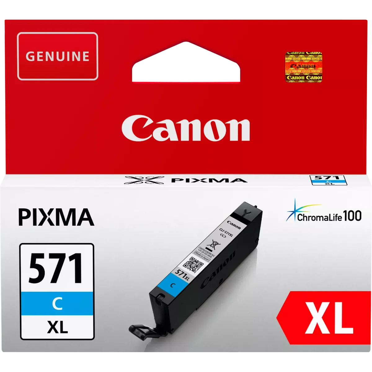Canon CLI-571CXL / 0332C001 / 0332C004 Tinte cyan