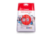Canon CLI-581 / 2106C004 / 2106C005 Tinten Sparset schwarz, cyan, magenta, gelb (4 Stück)