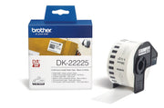 Brother DK-22225 Etiketten schwarz auf weiß (38mm x 30,48m)