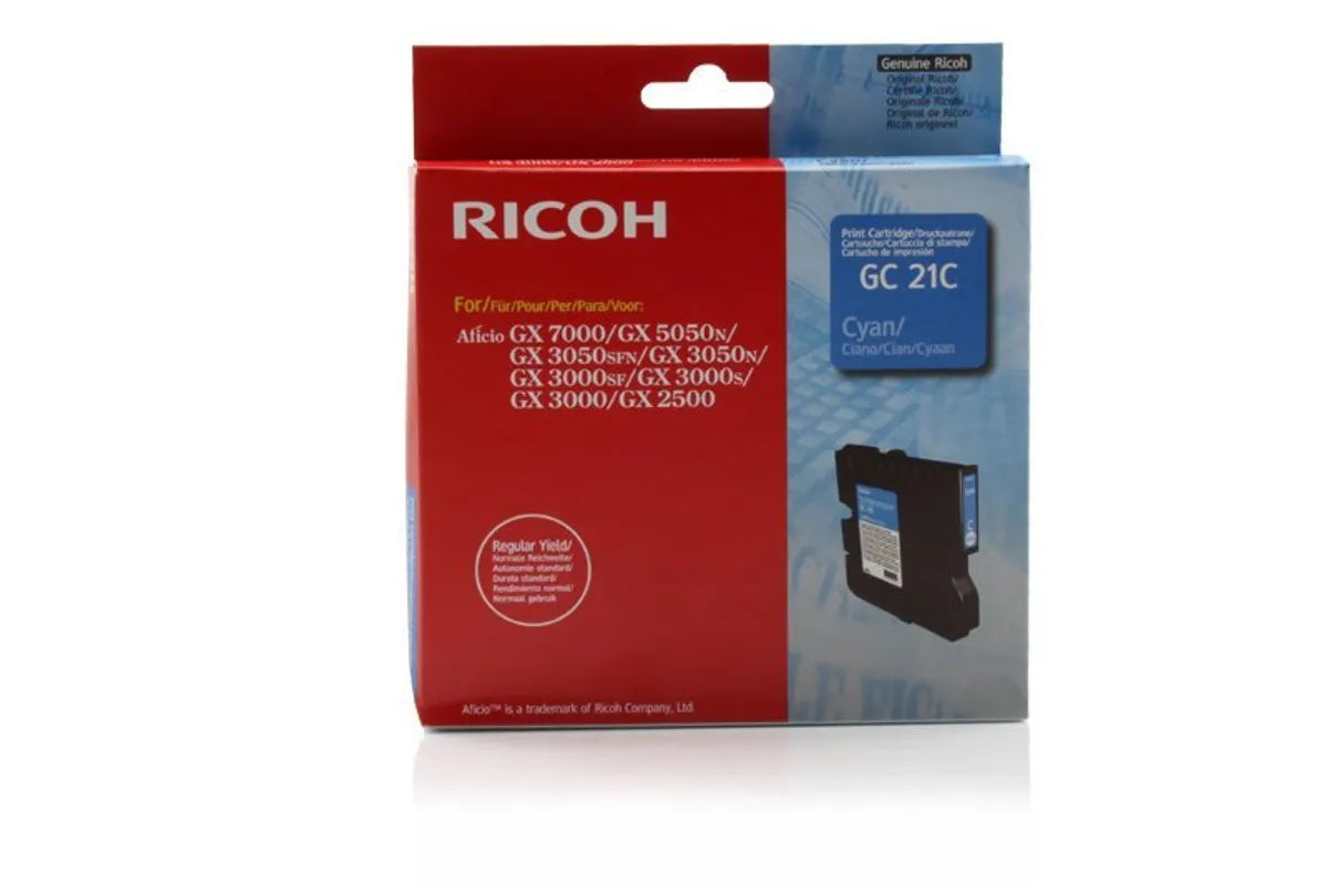 Ricoh GC-21 C / 405533 / K202/01 Tinte cyan
