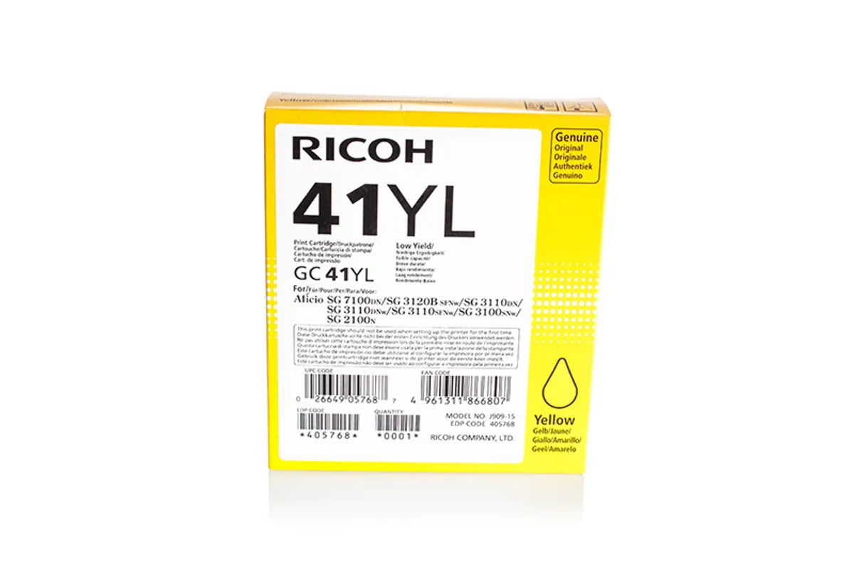 Ricoh GC-41 YL / 405768 Tinte gelb