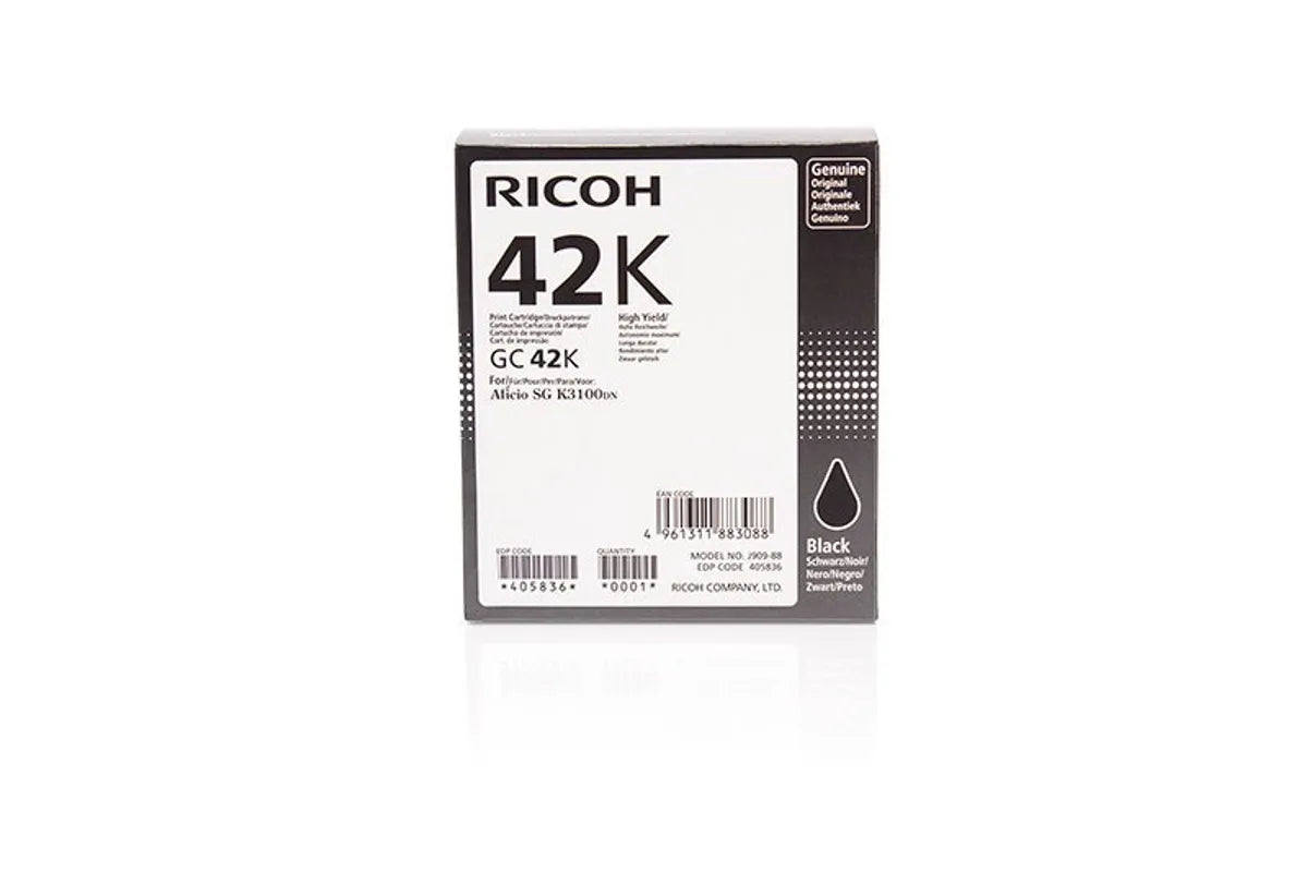 Ricoh GC-42 K / 405836 Tinte schwarz