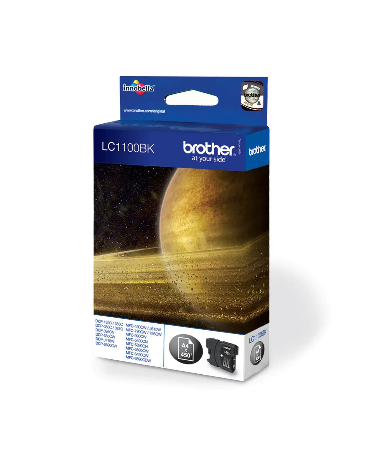 Brother LC-1100BK / LC-1100BKBP / LC-1100BKBPDR Tinte schwarz