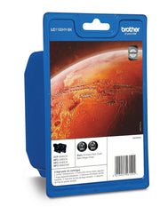 Brother LC-1100HYBKBP2 / LC-1100HYBKBP2DR Tinten Doppelpack schwarz (2 Stück)