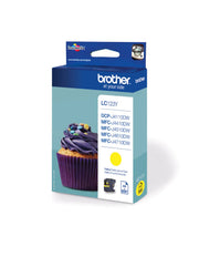 Brother LC-123Y / LC-123YBP / LC-123YBPDR Tinte gelb