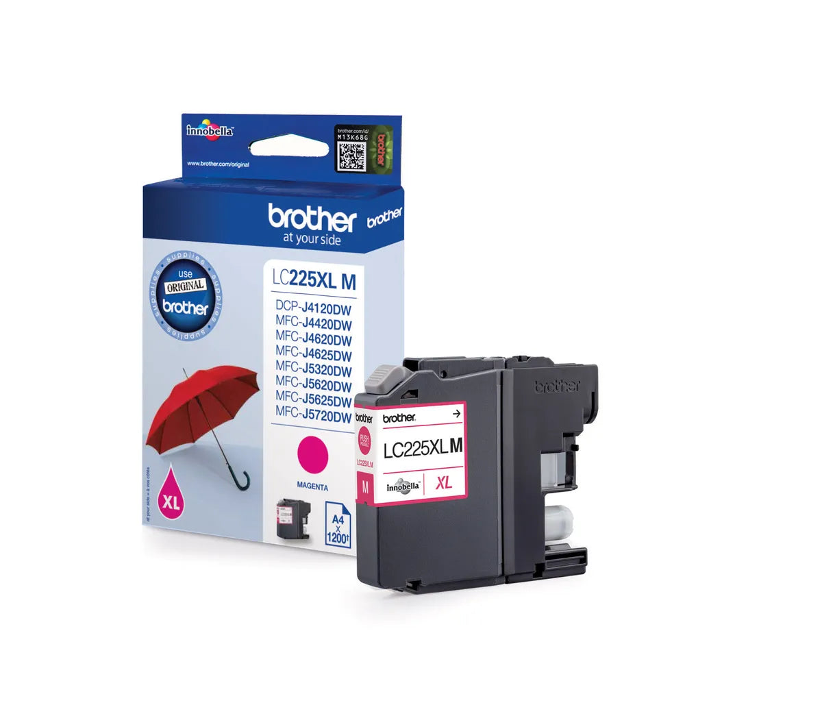 Brother LC-225XLM / LC-225XLMBP Tinte magenta