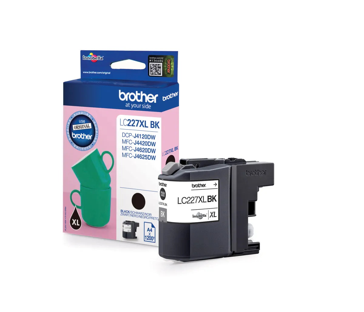 Brother LC-227XLBK / LC-227XLBKBP / LC-227XLBKBPDR Tinte schwarz