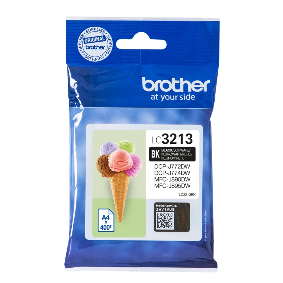 Brother LC-3213BK Tinte schwarz