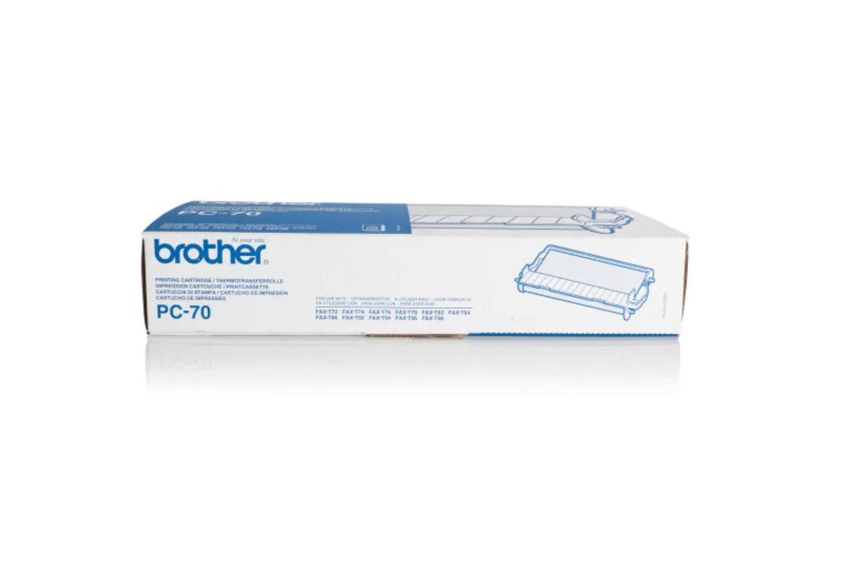Brother PC-70 / 27717 Thermo-Transfer-Rolle schwarz