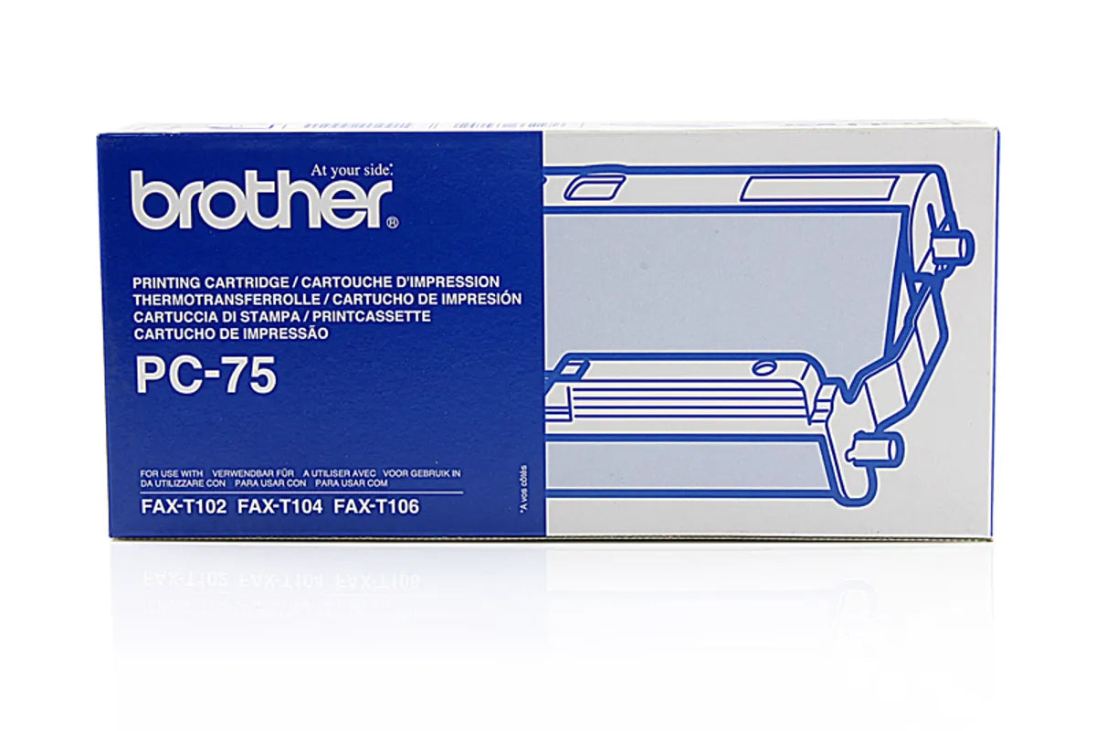 Brother PC-75 Thermo-Transfer-Rolle schwarz
