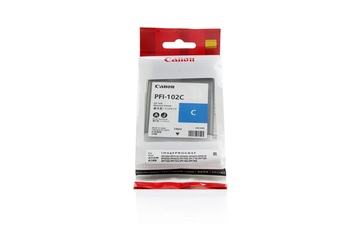 Canon PFI-102 C / 0896B001 Tinte cyan