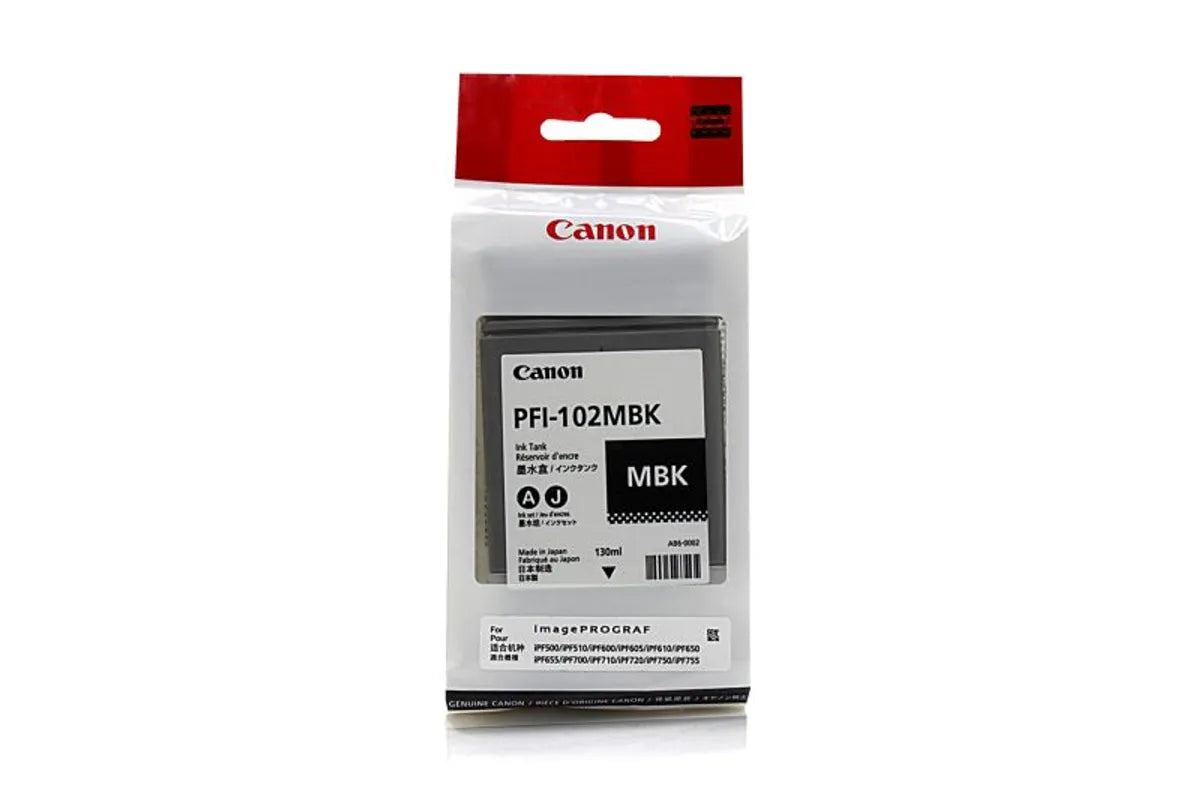 Canon PFI-102 MBK / 0894B001 Tinte matt schwarz