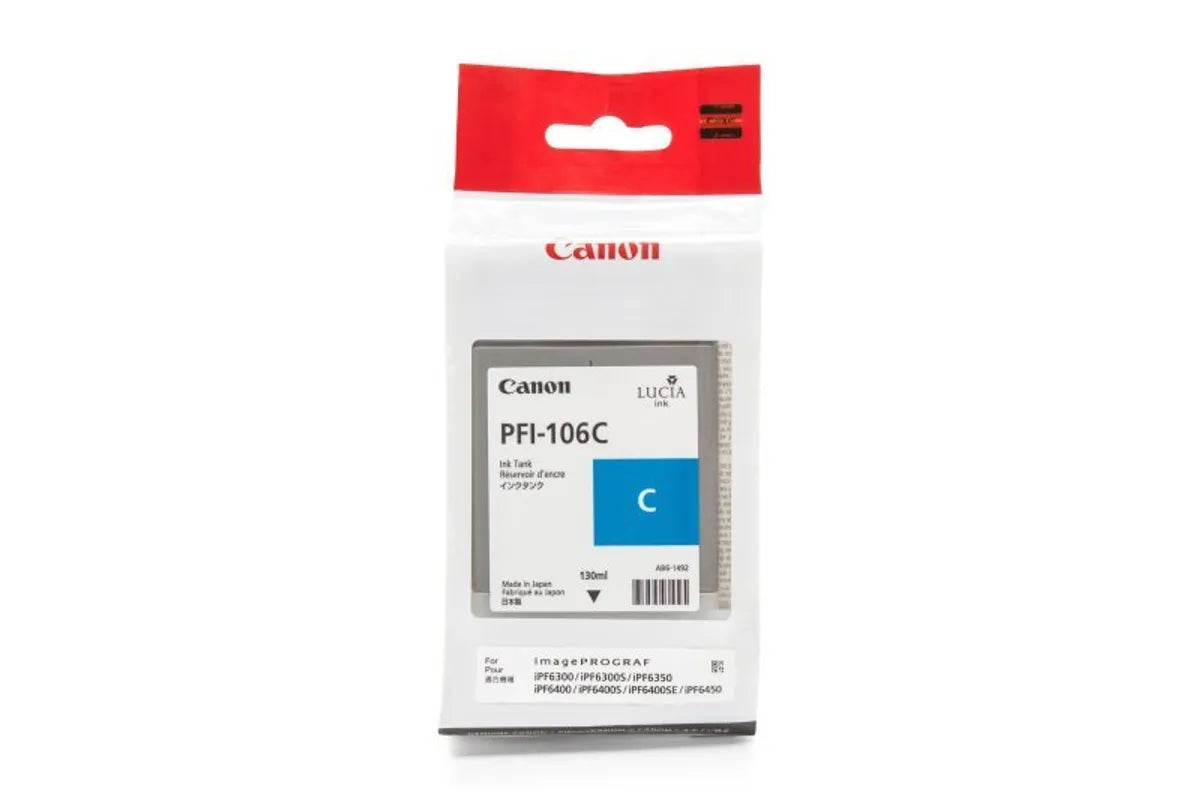 Canon PFI-106 C / 6622B001 Tinte cyan