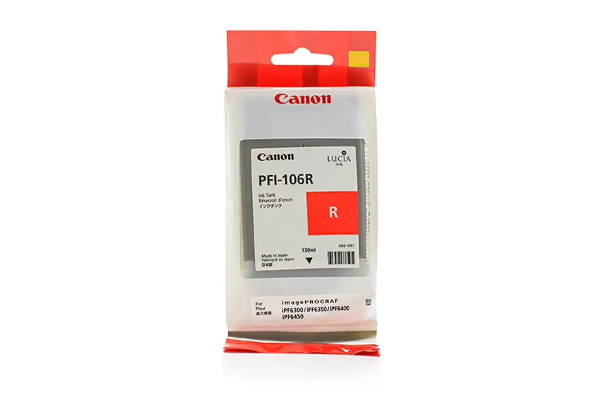 Canon PFI-106 R / 6627B001 Tinte rot