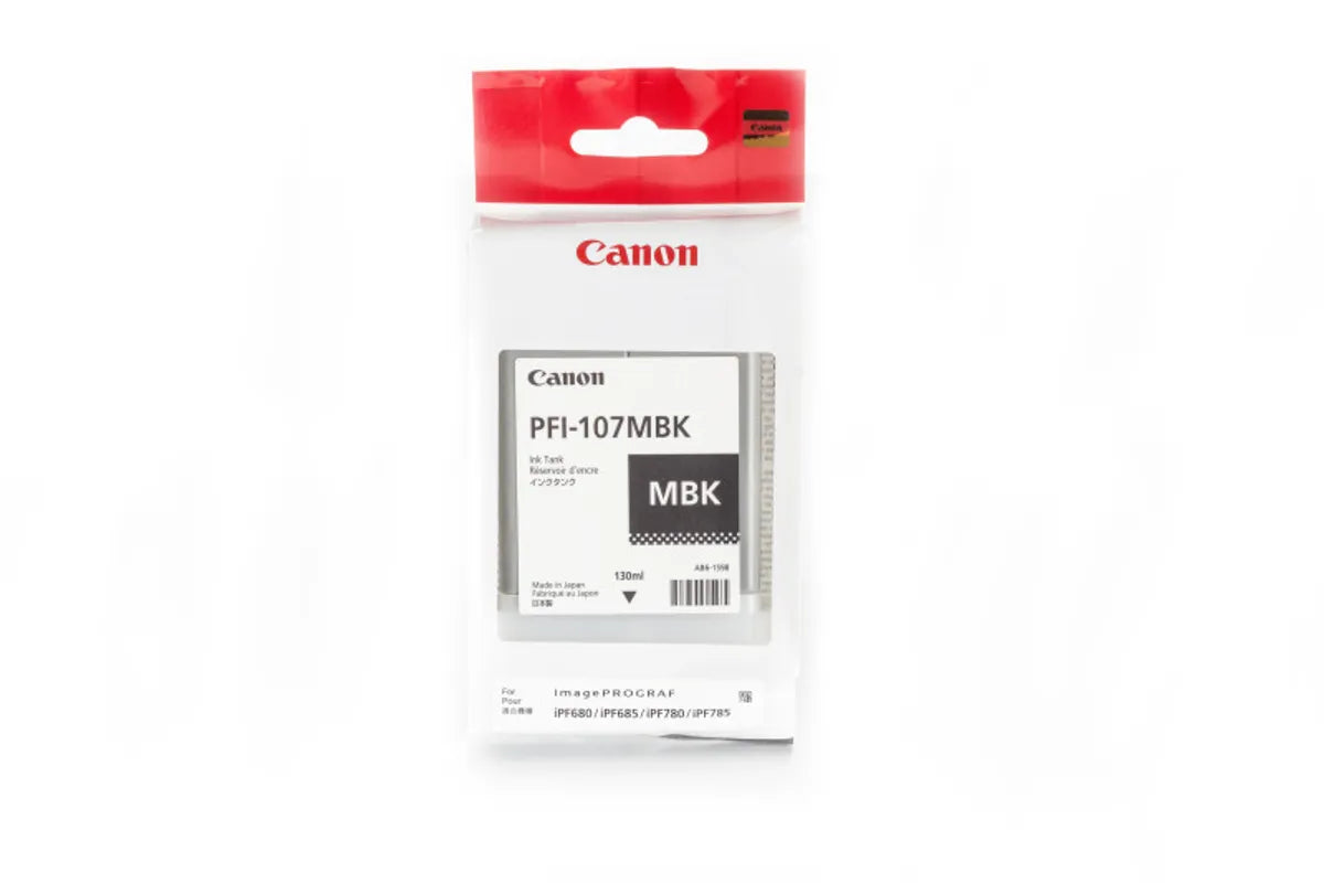 Canon PFI-107 MBK / 6704B001 Tinte matt schwarz