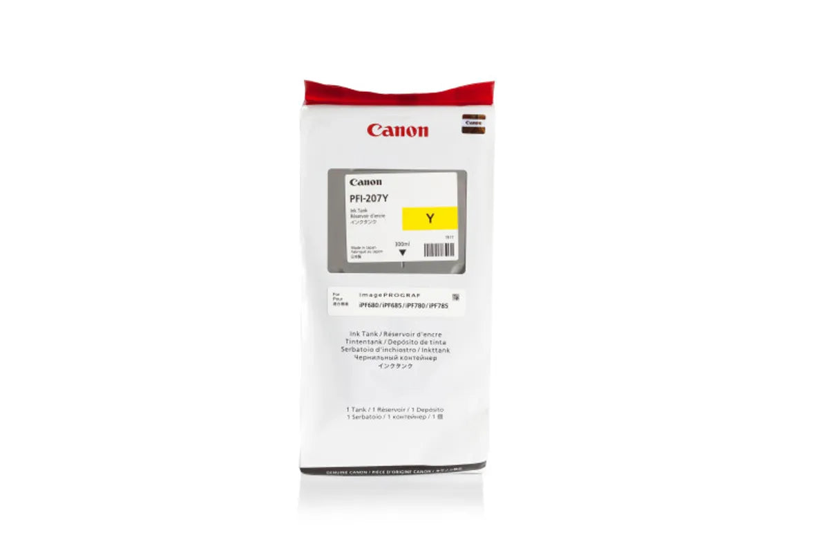 Canon PFI-207 Y / 8792B001 Tinte gelb