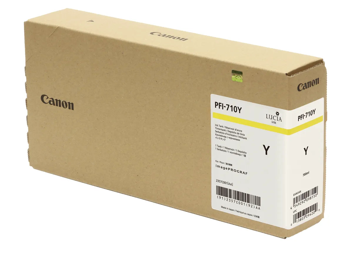 Canon PFI-710 Y / 2357C001 Tinte gelb