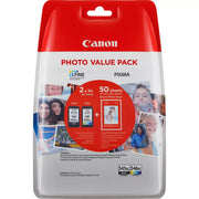 Canon PG-545XL CL-546XL / 8286B006 / 8286B007 Tinten Doppelpack schwarz, color (2 Stück)