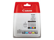 Canon PGI-570 CLI-571 / 0372C004 Tinten Sparset schwarz, schwarz, cyan, magenta, gelb (5 Stück)