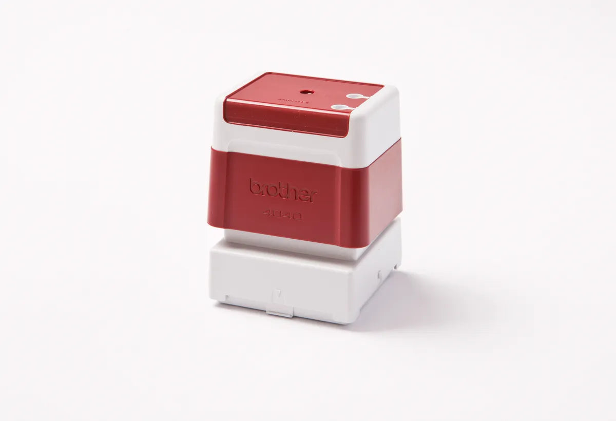 Brother PR-4040R6P Stempel rot (40 x 40mm)
