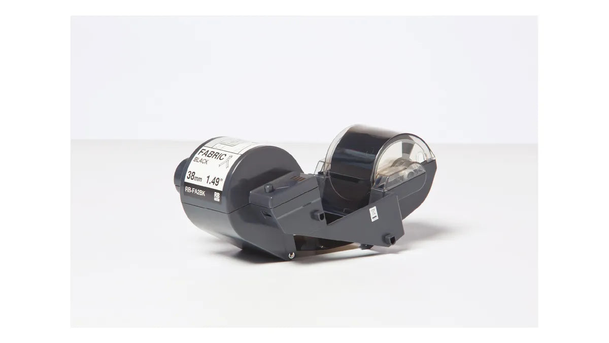 Brother RB-FA2BK Schriftband schwarz (38mm x 310m)