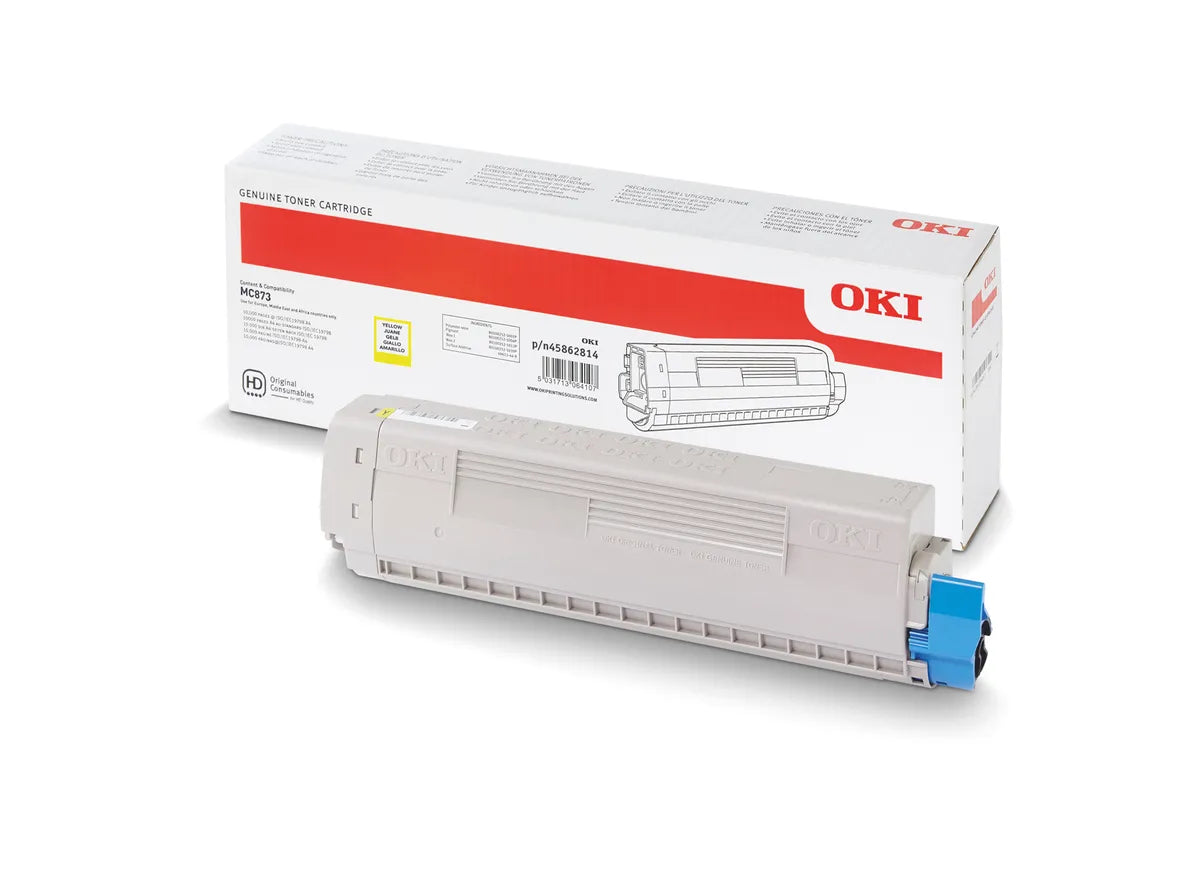 OKI 45862814 Toner gelb