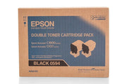 Epson S050594 / C13S050594 / S050594 Toner Doppelpack schwarz (2 Stück)