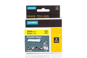 Dymo S0718090 / 18757 Etiketten schwarz auf gelb (19mm x 3,5m)