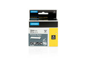Dymo S0718120 / 18759 / 18489 Etiketten schwarz auf weiß (19mm x 3,5m)