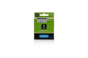 Dymo S0720500 / 45010 Etiketten schwarz auf transparent (12mm x 7m)