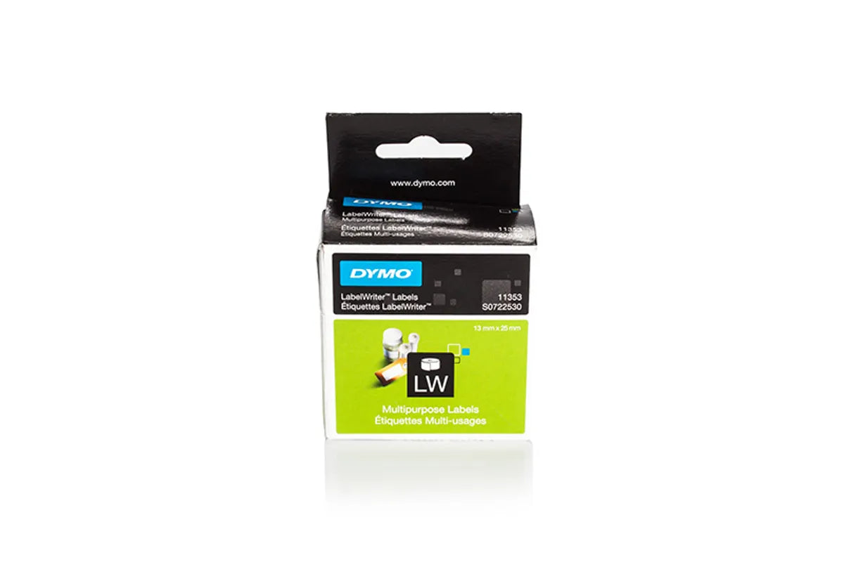 Dymo S0722530 / 11353 Etiketten weiß (13 x 25mm, 1000 Stück)