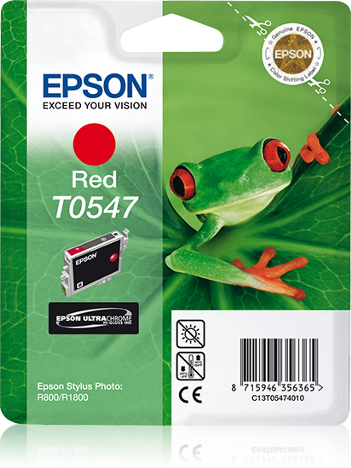 Epson T0547 / C13T05474010 / C13T05474020 Tinte rot