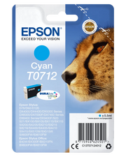 Epson T0712 / C13T07124012 / C13T07124022 Tinte cyan