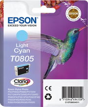 Epson T0805 / C13T08054011 / C13T08054021 Tinte photo cyan