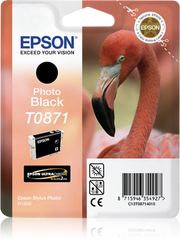 Epson T0871 / C13T08714010 Tinte photo schwarz