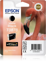 Epson T0878 / C13T08784010 Tinte matt schwarz