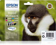 Epson T0895 / C13T08954011 / C13T08954020 Tinten Sparset schwarz, cyan, magenta, gelb (4 Stück)