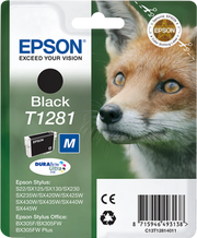 Epson T1281 / C13T12814012 / C13T12814022 Tinte schwarz