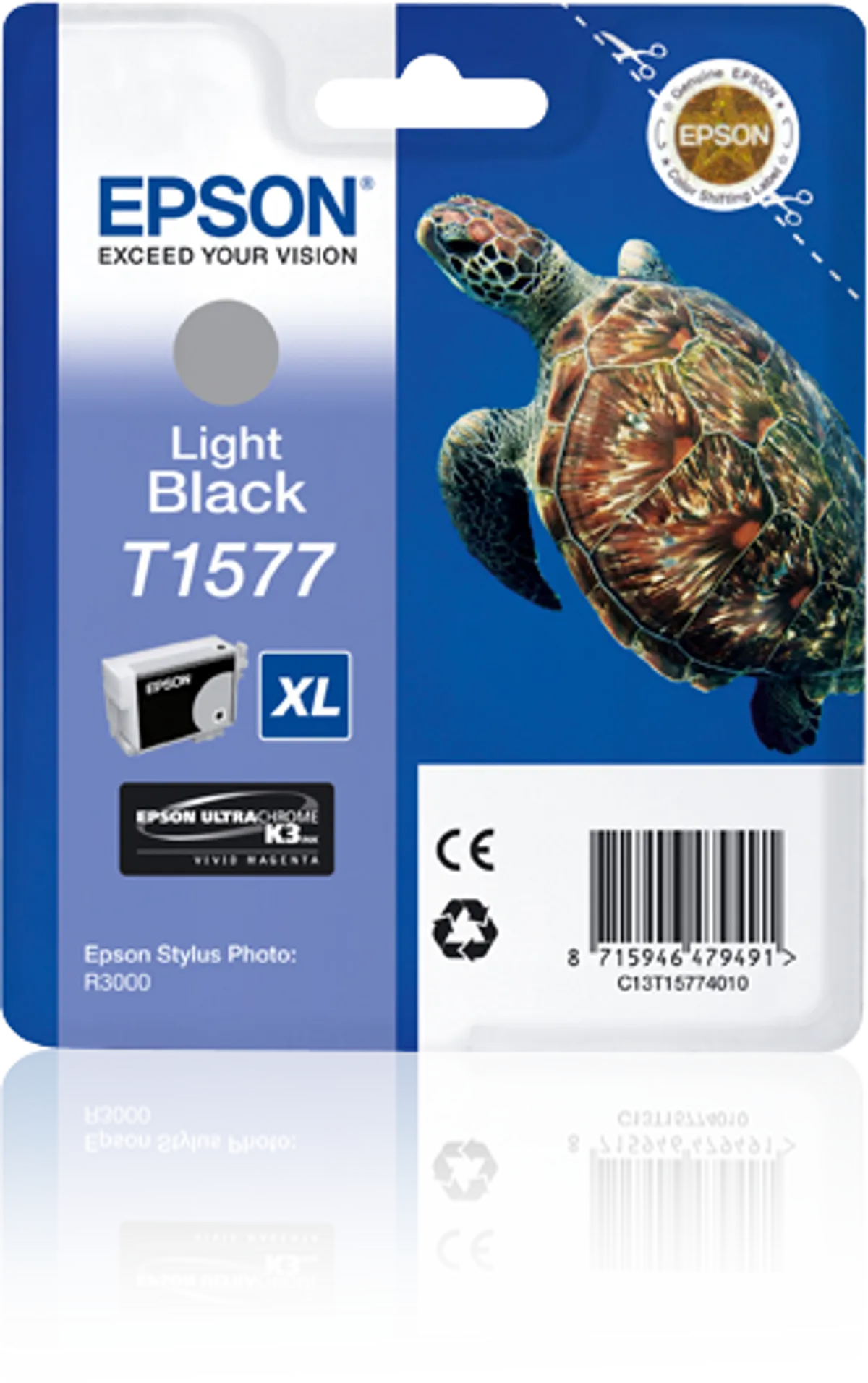 Epson T1577 / C13T15774010 Tinte schwarz
