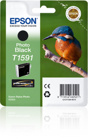 Epson T1591 / C13T15914010 Tinte photo schwarz