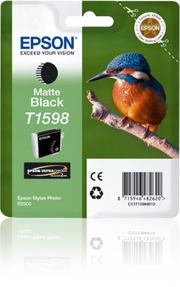 Epson T1598 / C13T15984010 Tinte matt schwarz