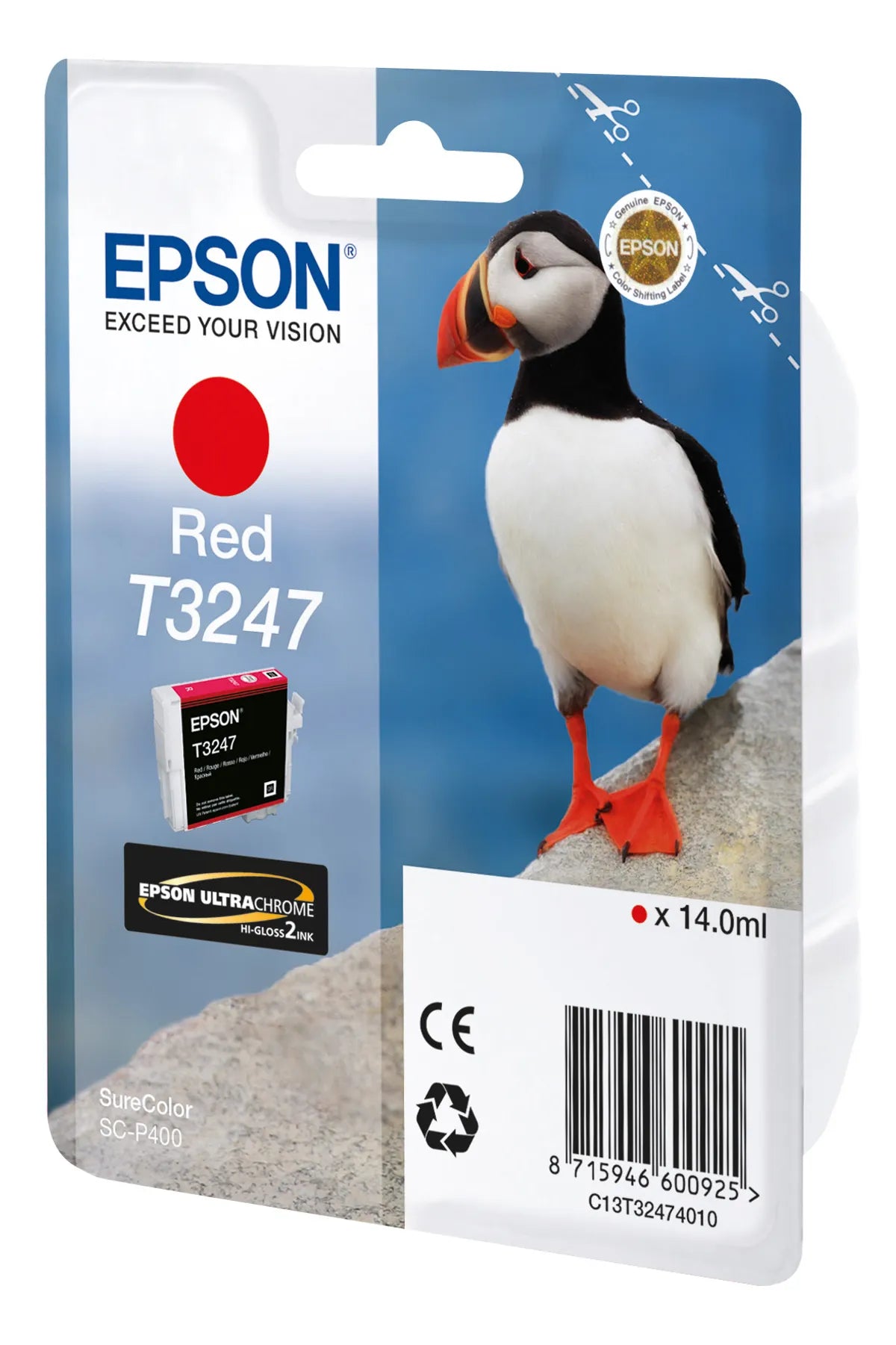 Epson T3247 / C13T32474010 Tinte rot