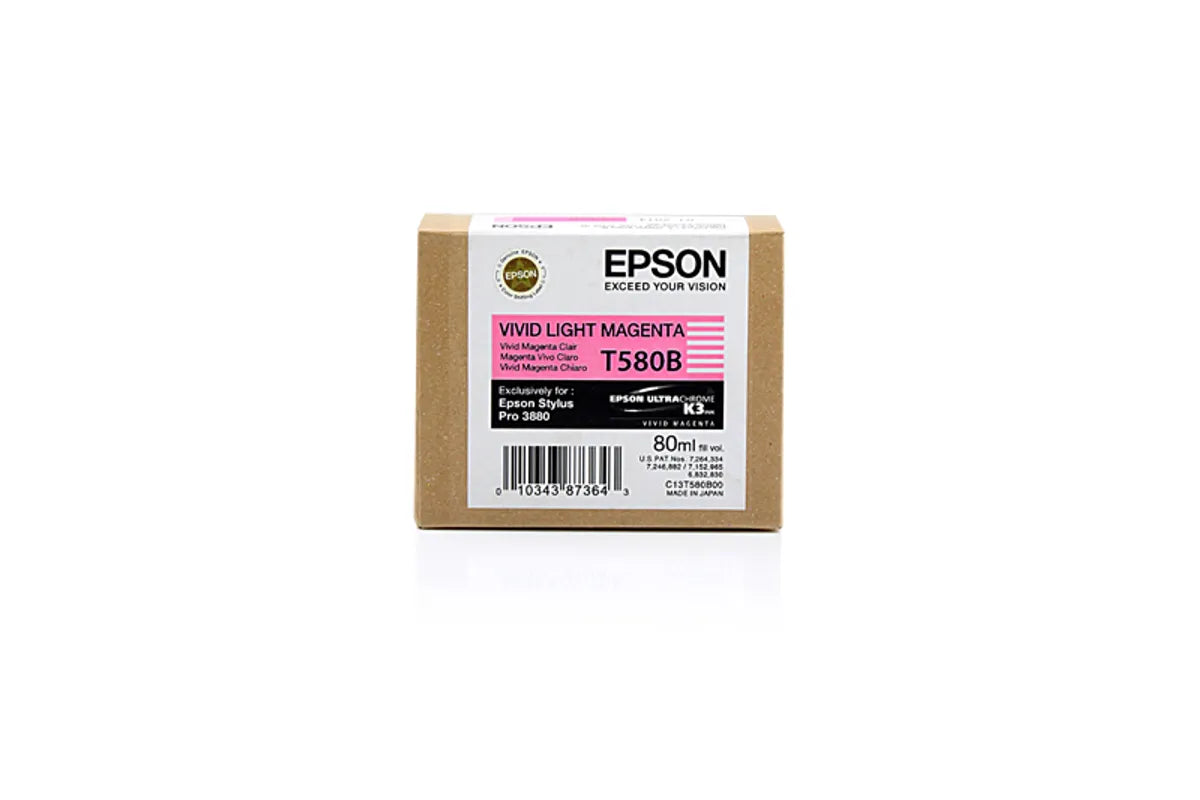 Epson T580B / C13T580B00 Tinte photo magenta