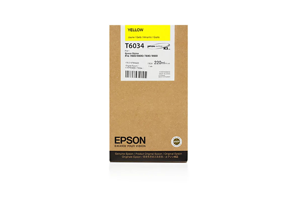 Epson T6034 / C13T603400 Tinte gelb