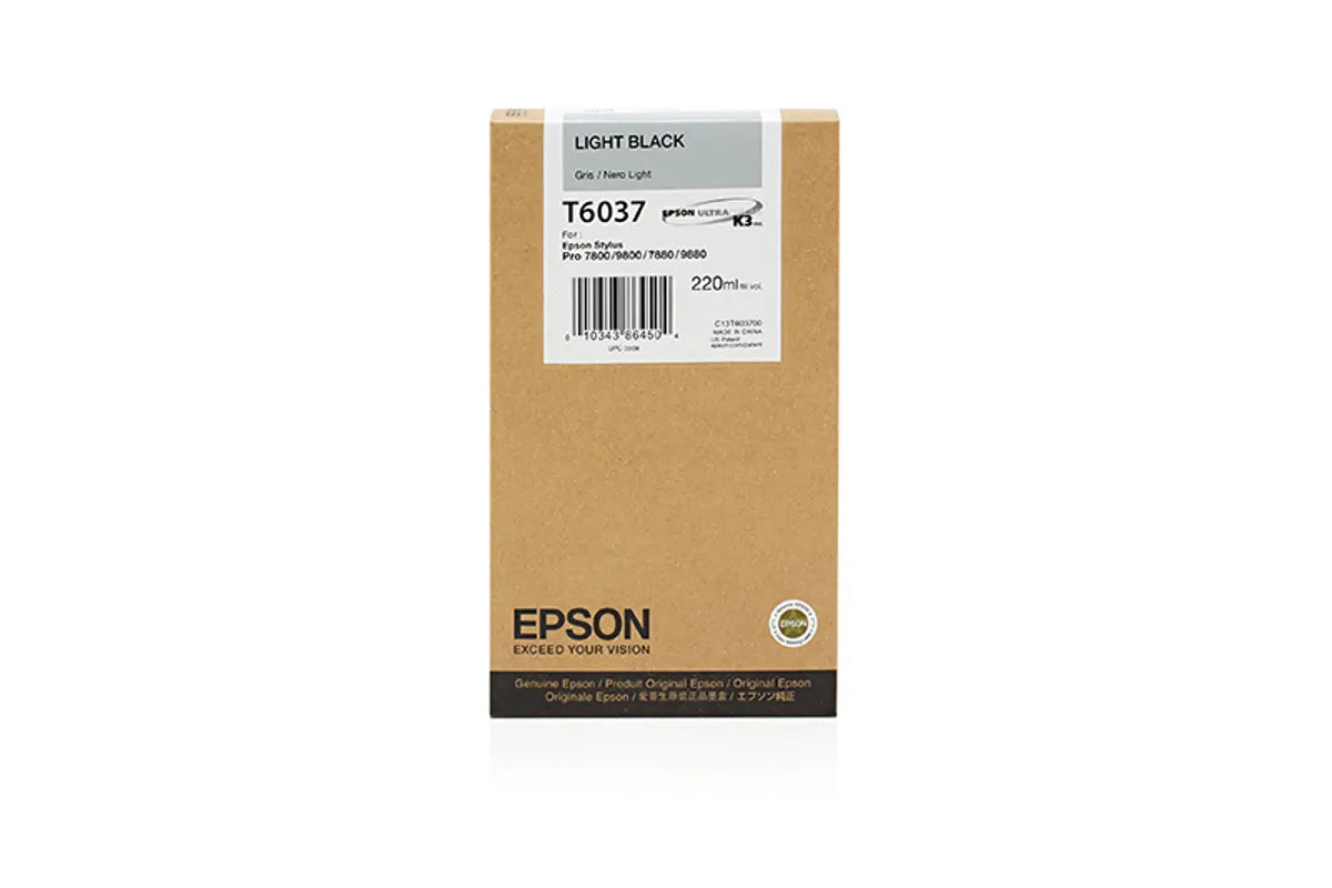 Epson T6037 / C13T603700 Tinte schwarz