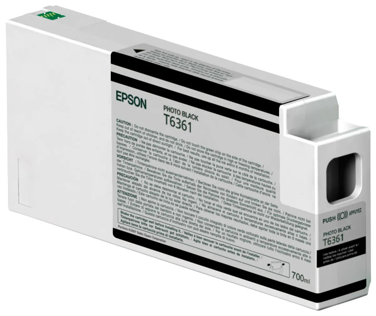 Epson T6361 / C13T636100 Tinte photo schwarz