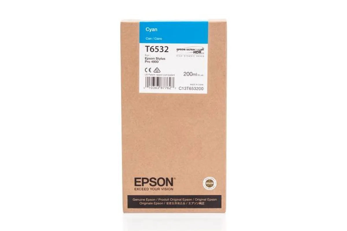 Epson T6532 / C13T653200 Tinte cyan