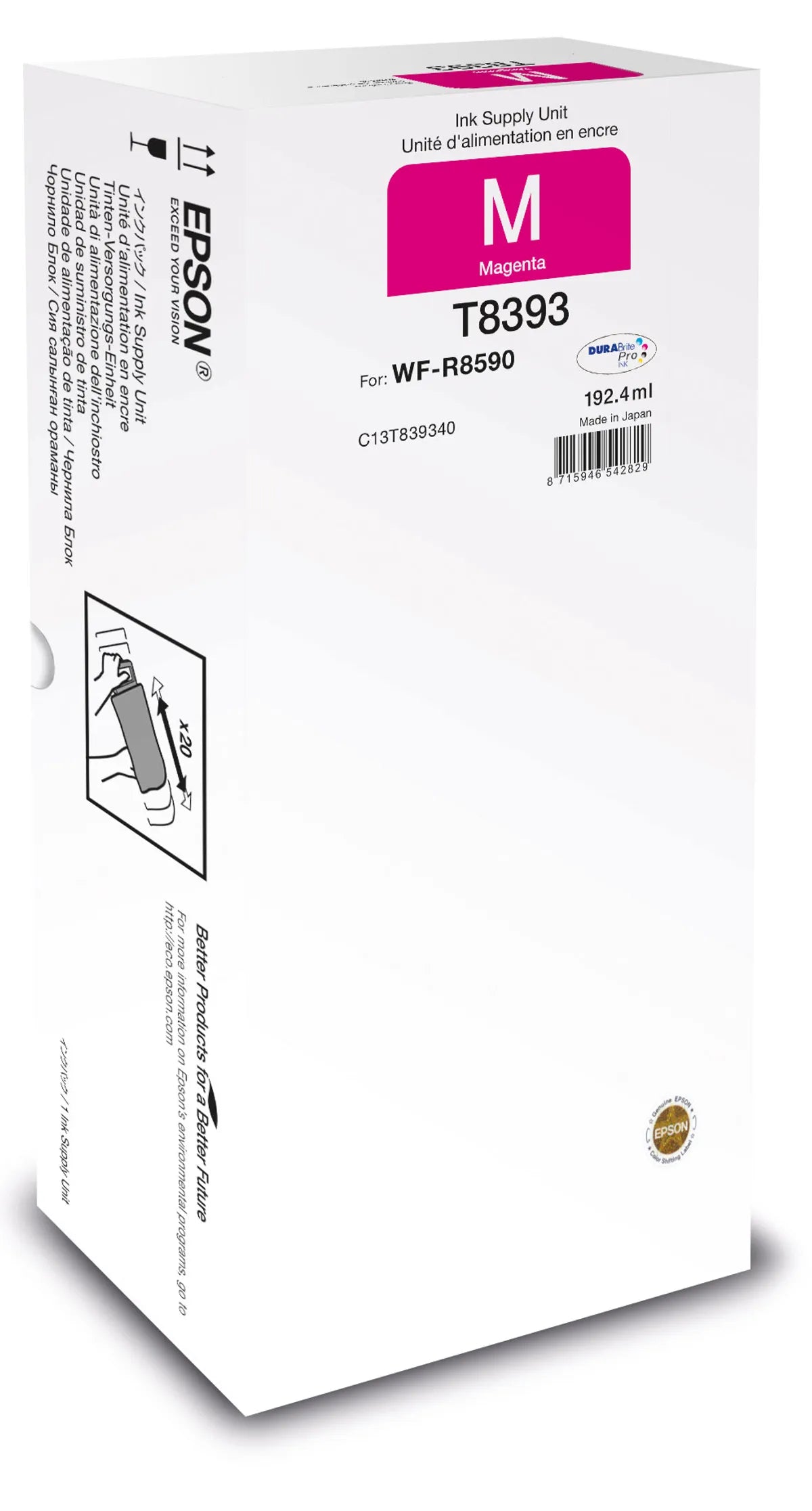 Epson T8393 / C13T839340 Tinte magenta