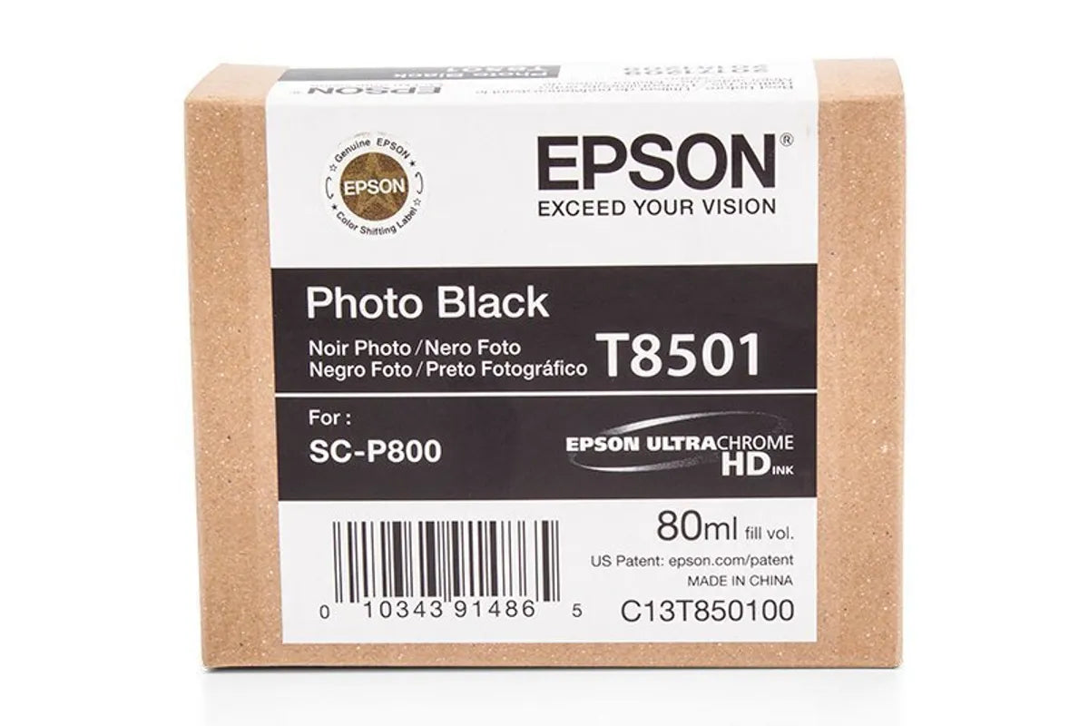 Epson T8501 / C13T850100 Tinte photo schwarz
