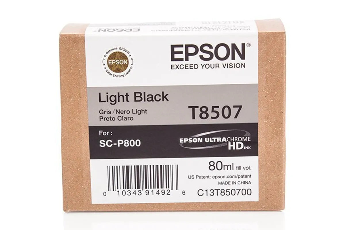 Epson T8507 / C13T850700 Tinte schwarz